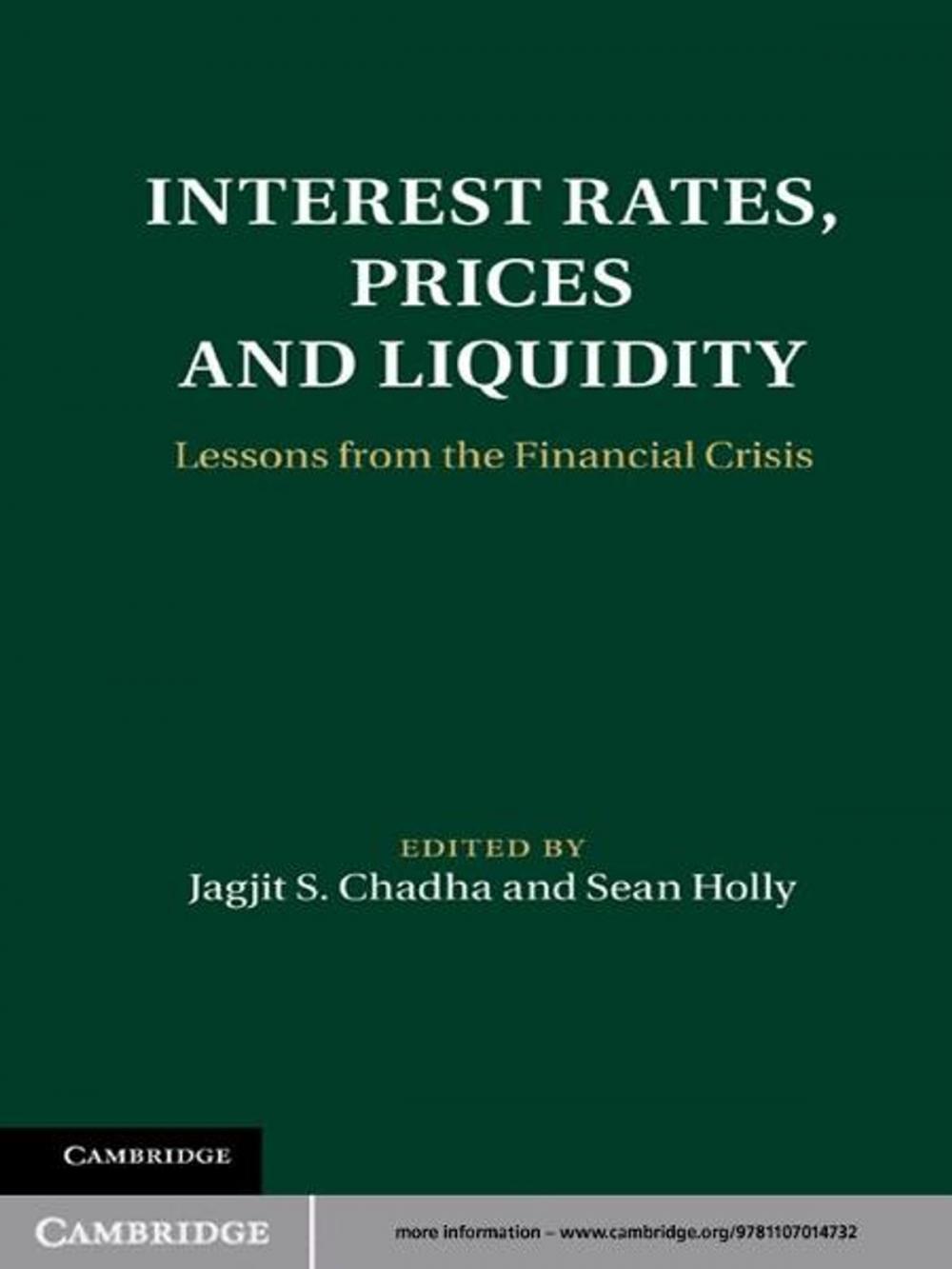 Big bigCover of Interest Rates, Prices and Liquidity