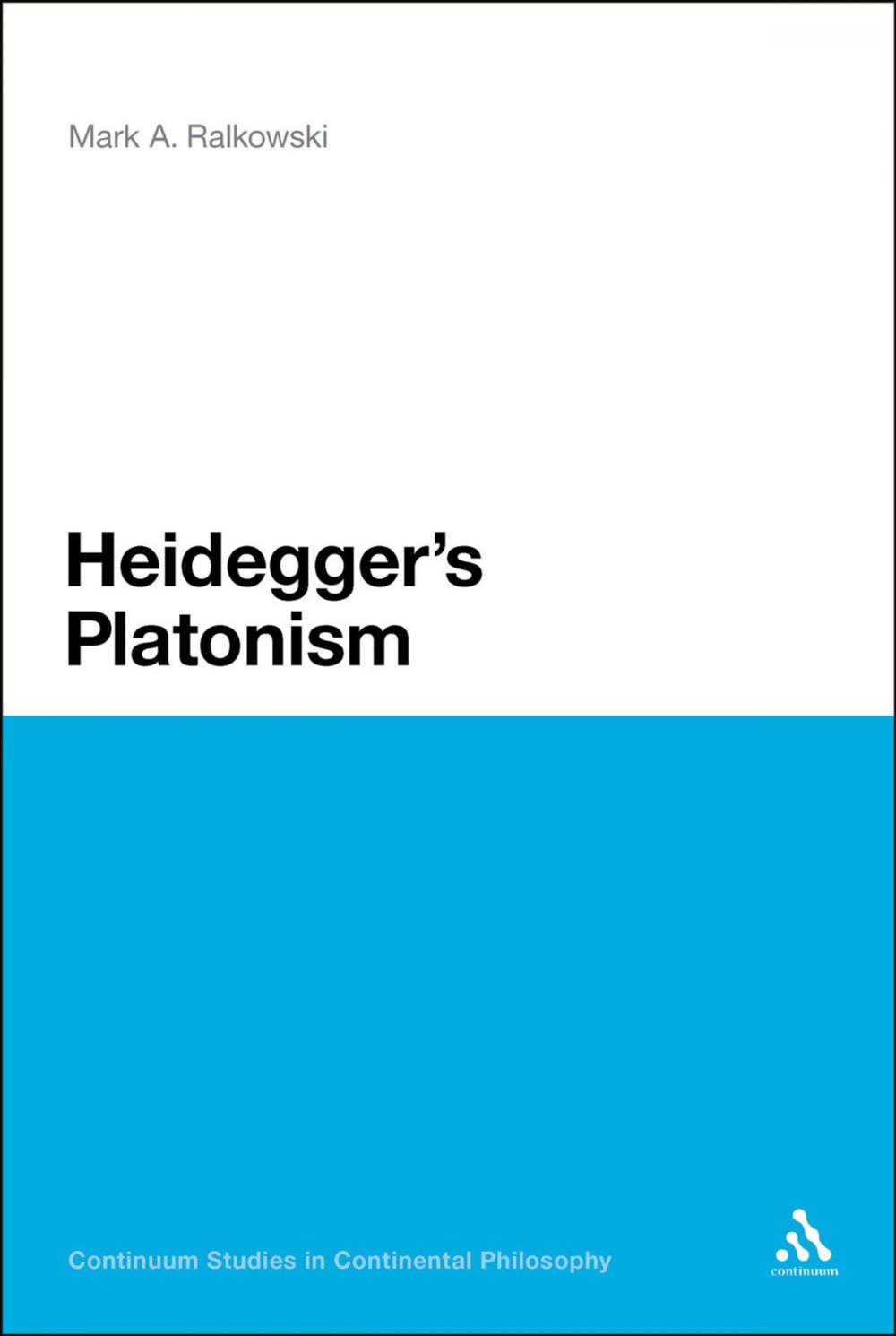 Big bigCover of Heidegger's Platonism