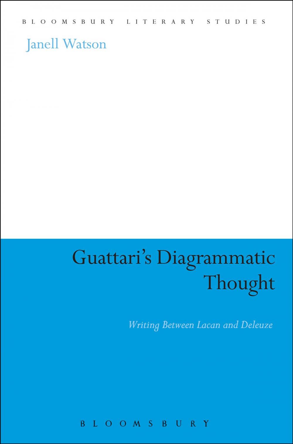 Big bigCover of Guattari's Diagrammatic Thought