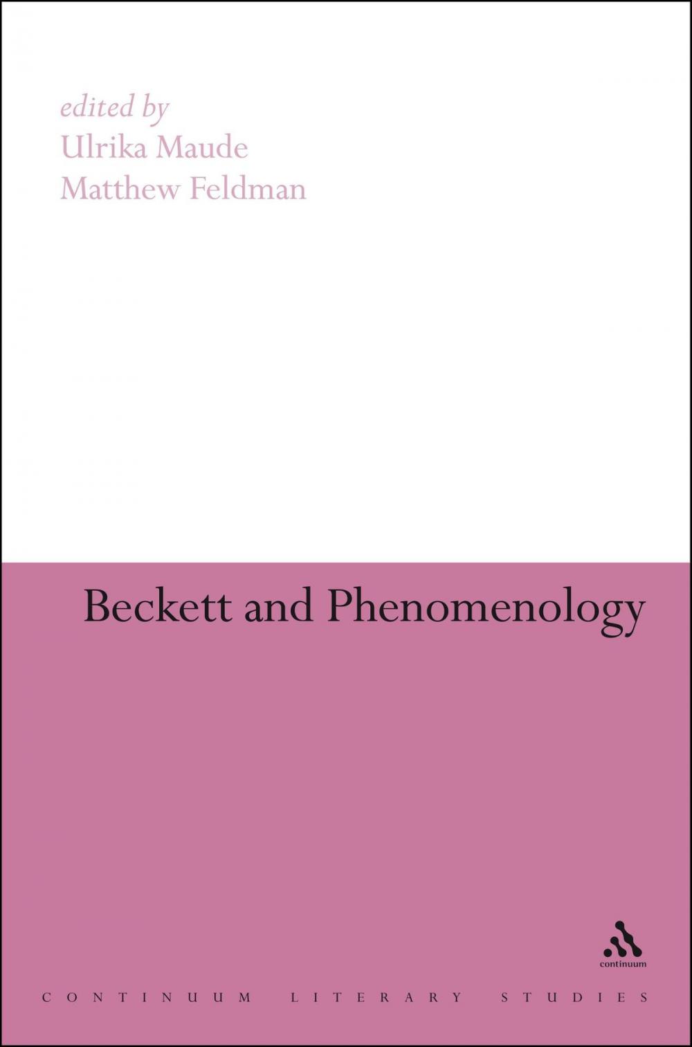 Big bigCover of Beckett and Phenomenology