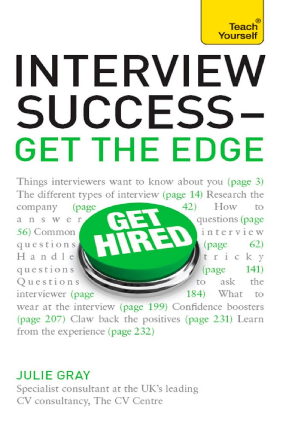 Big bigCover of Interview Success - Get the Edge: Teach Yourself