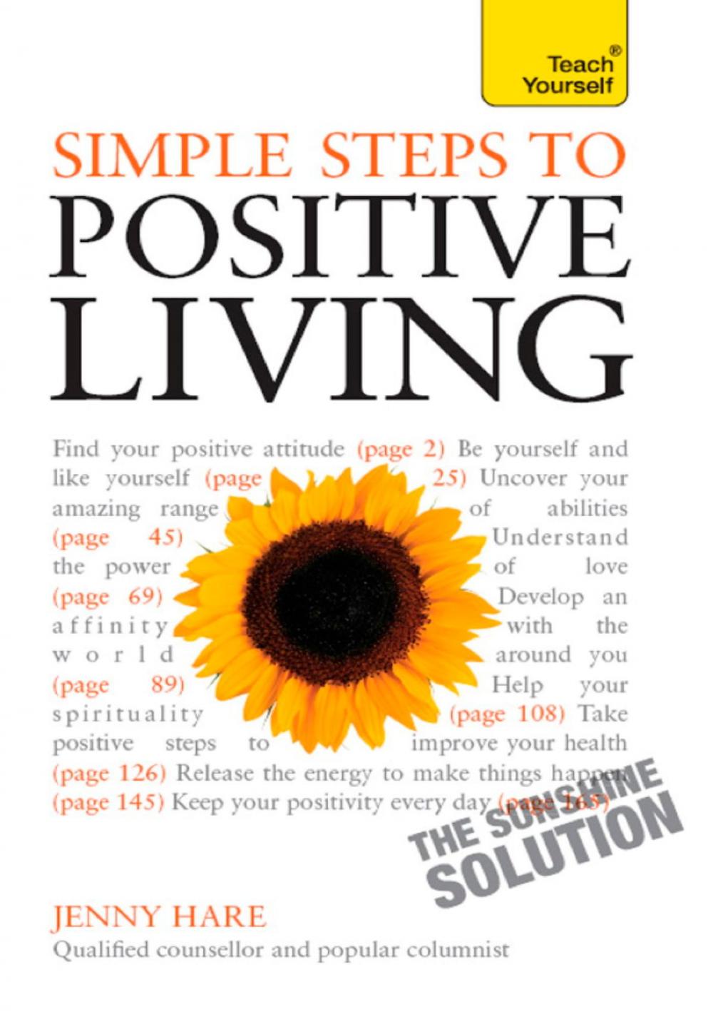 Big bigCover of Simple Steps to Positive Living: Teach Yourself