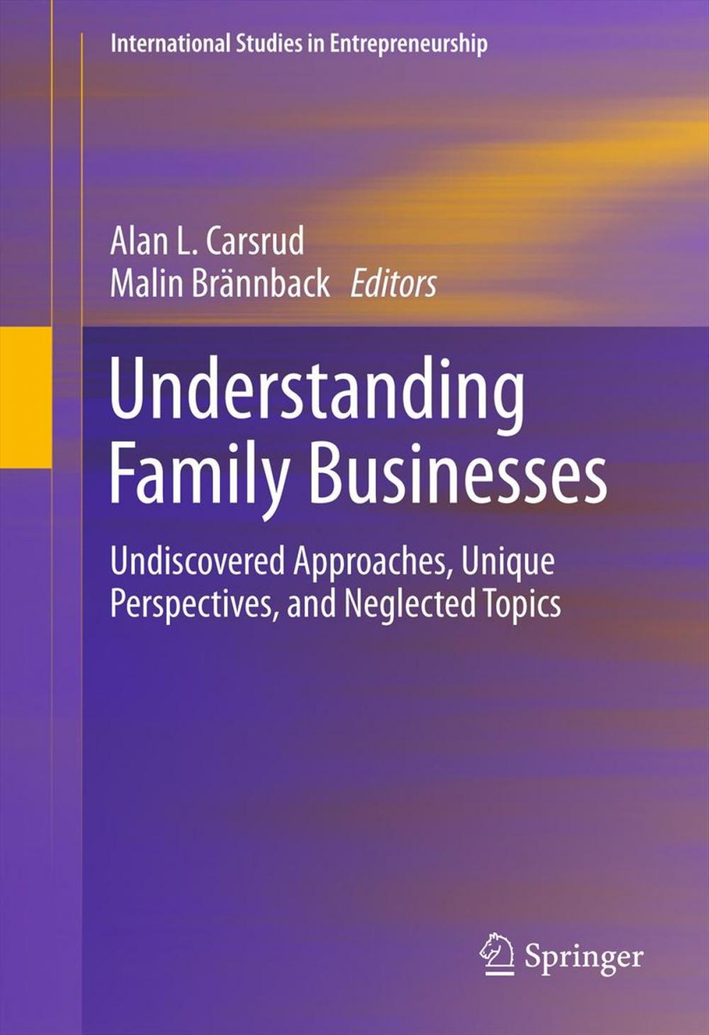 Big bigCover of Understanding Family Businesses