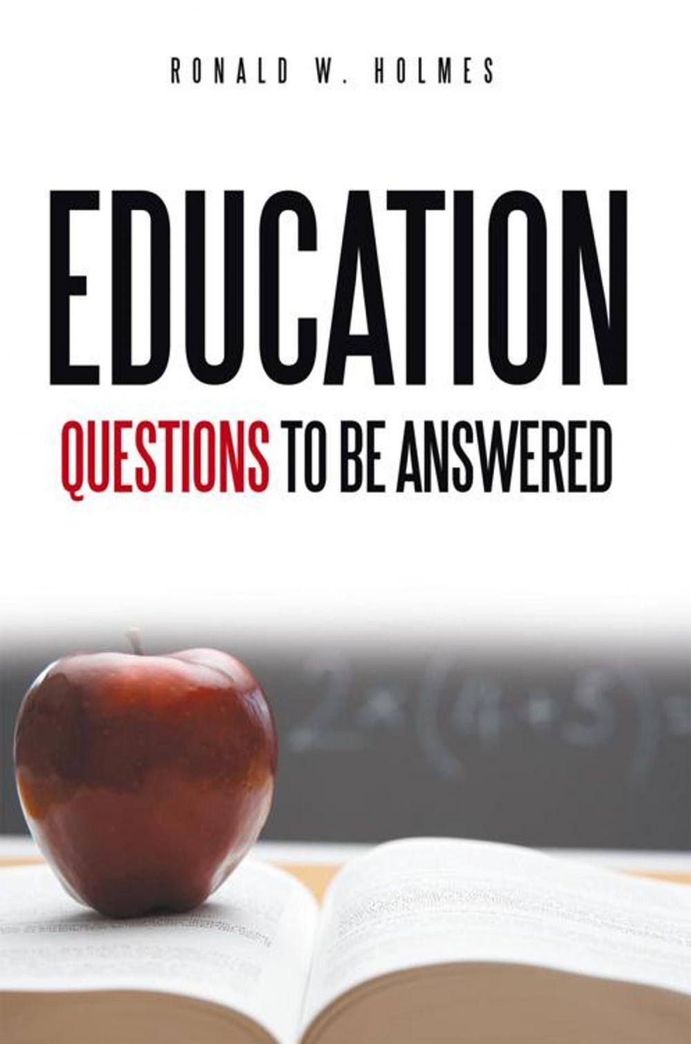 Big bigCover of Education Questions to Be Answered