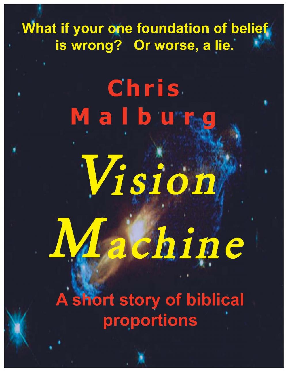 Big bigCover of Vision Machine: A short story of biblical proportions