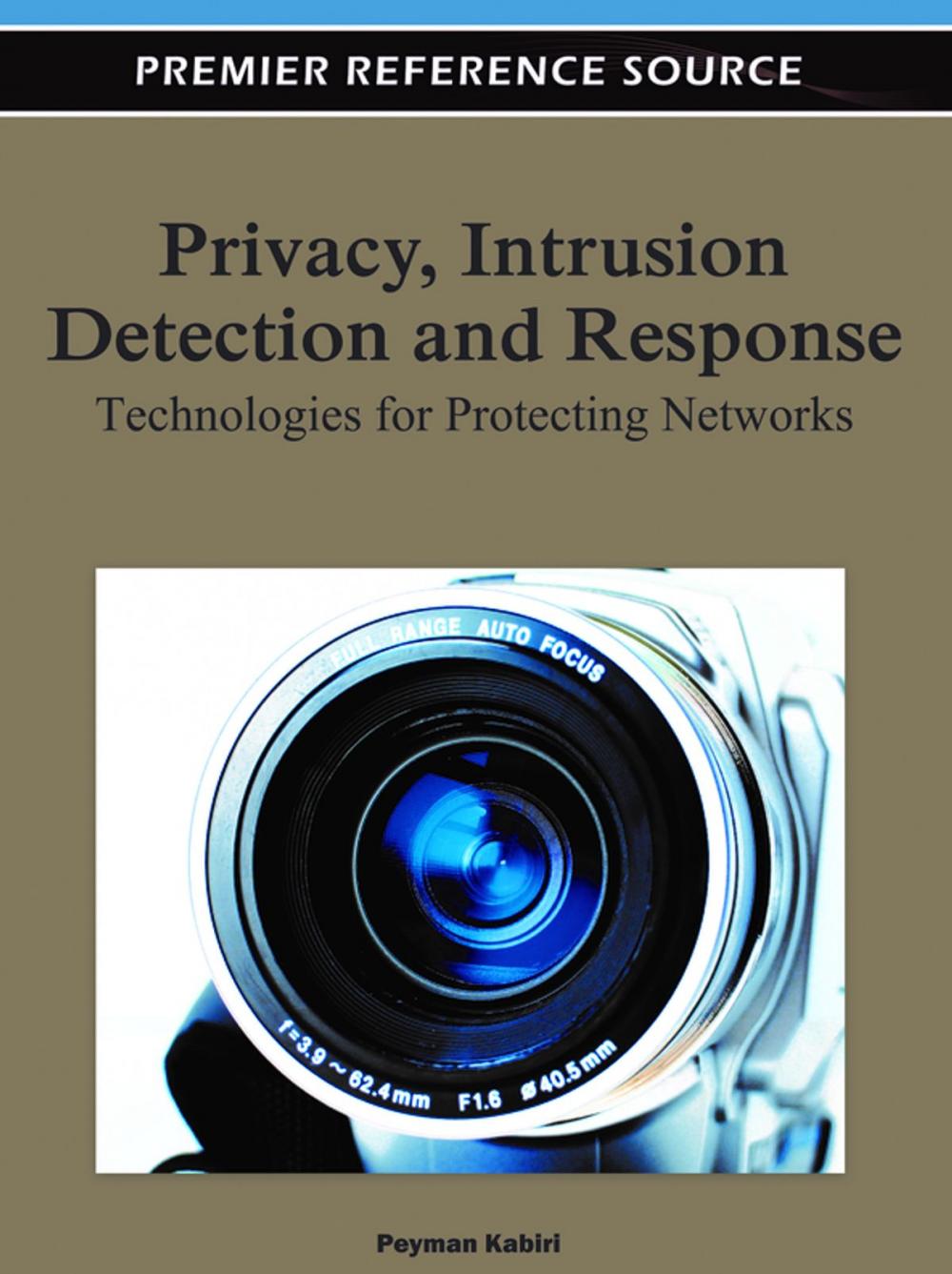 Big bigCover of Privacy, Intrusion Detection and Response