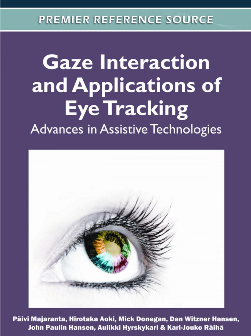 Big bigCover of Gaze Interaction and Applications of Eye Tracking
