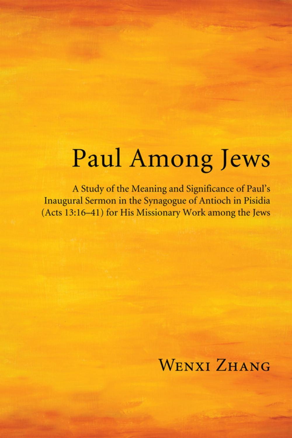 Big bigCover of Paul Among Jews