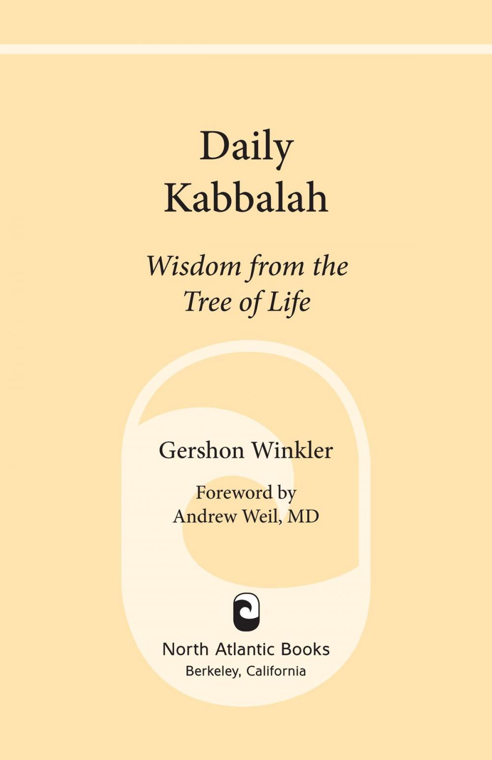 Big bigCover of Daily Kabbalah