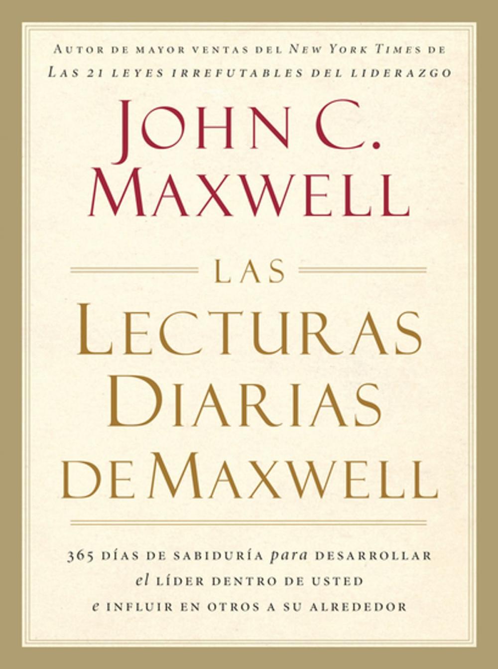 Big bigCover of Las lecturas diarias de Maxwell