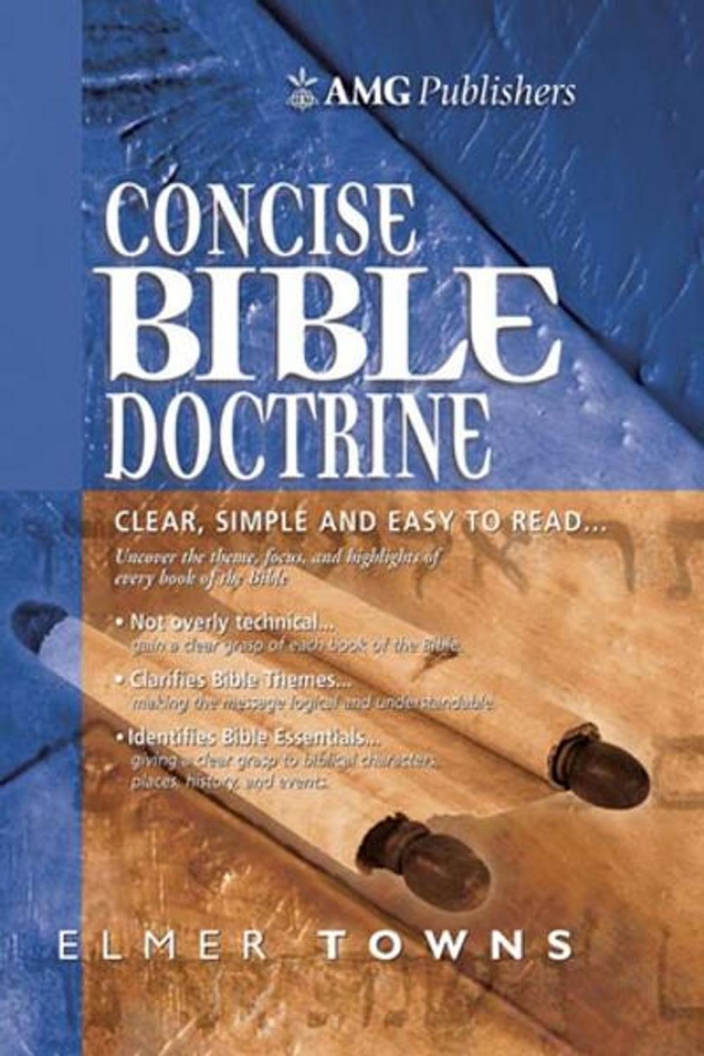 Big bigCover of AMG Concise Bible Doctrines