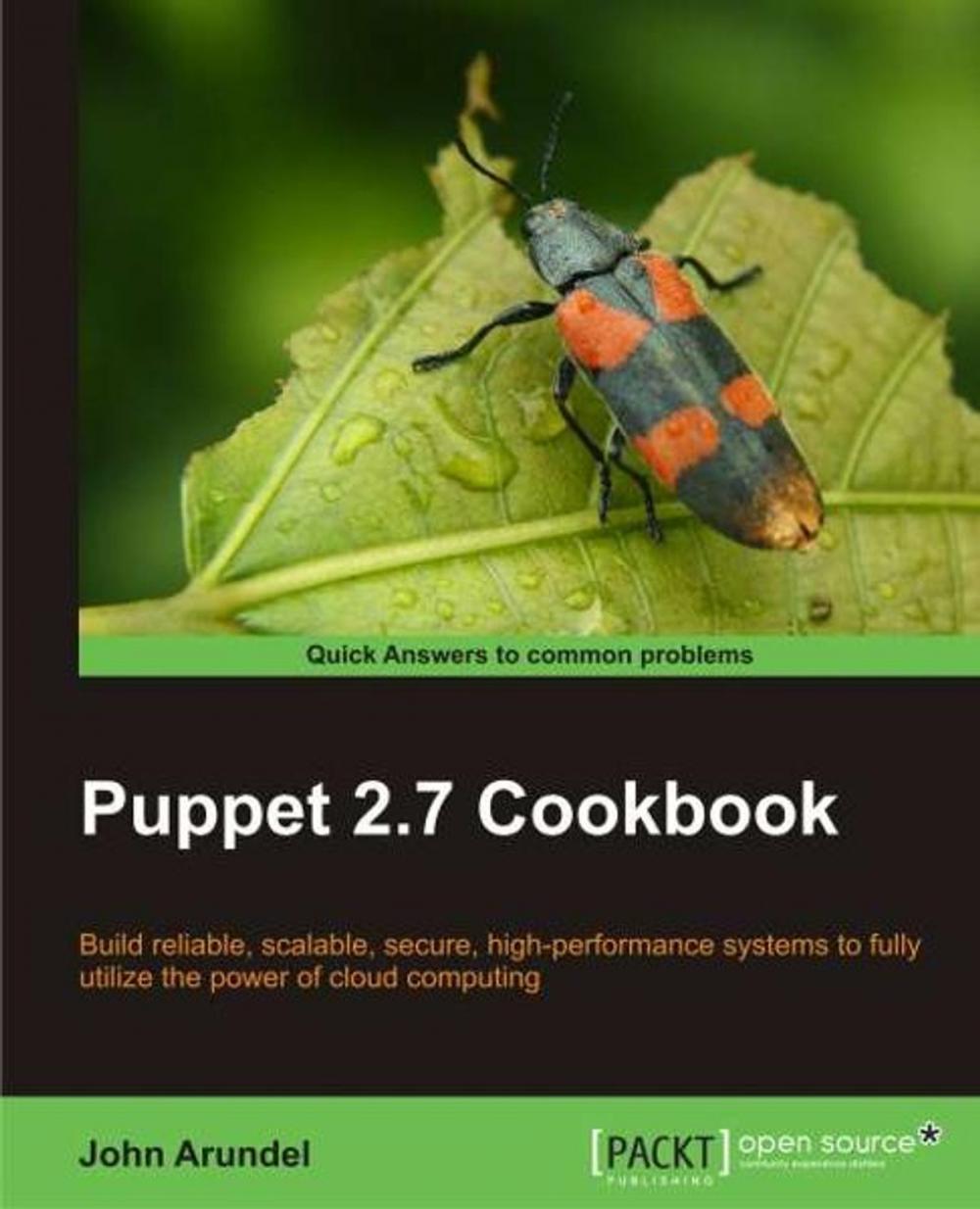 Big bigCover of Puppet 2.7 Cookbook