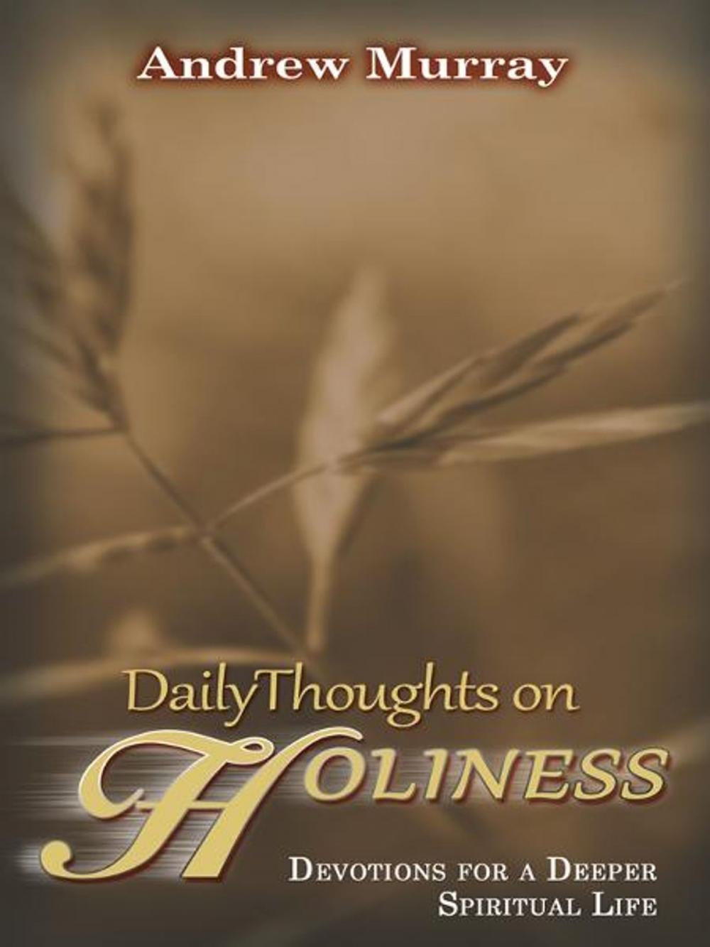 Big bigCover of Daily Thoughts on Holiness