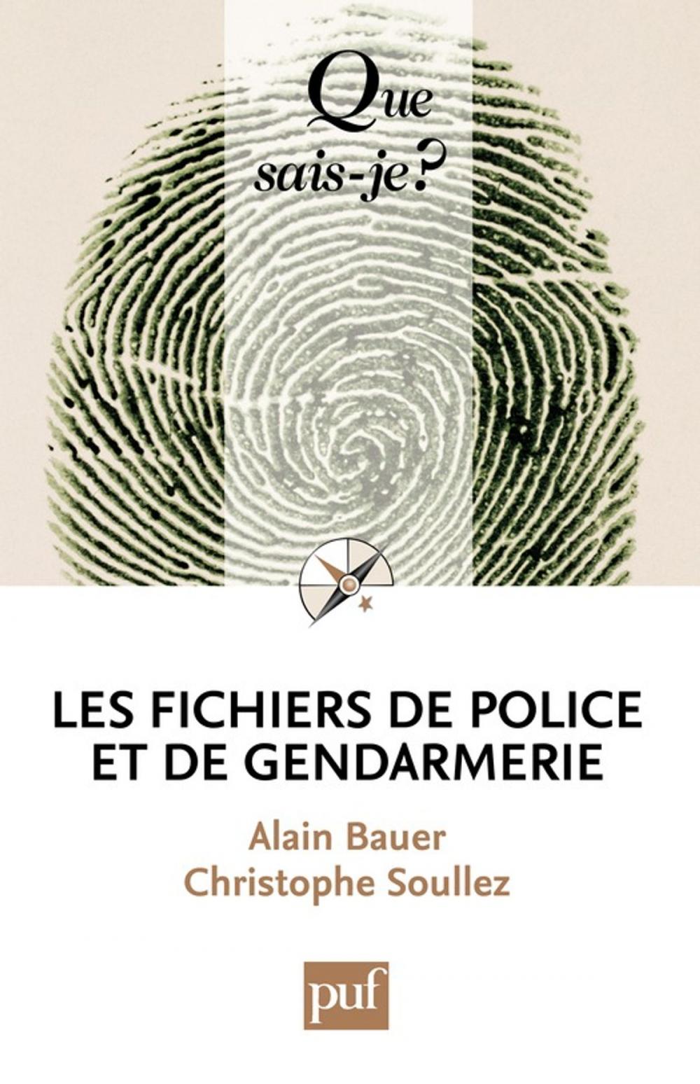 Big bigCover of Les fichiers de police et de gendarmerie