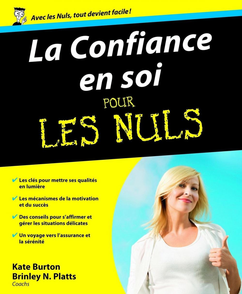 Big bigCover of La confiance en soi pour les nuls