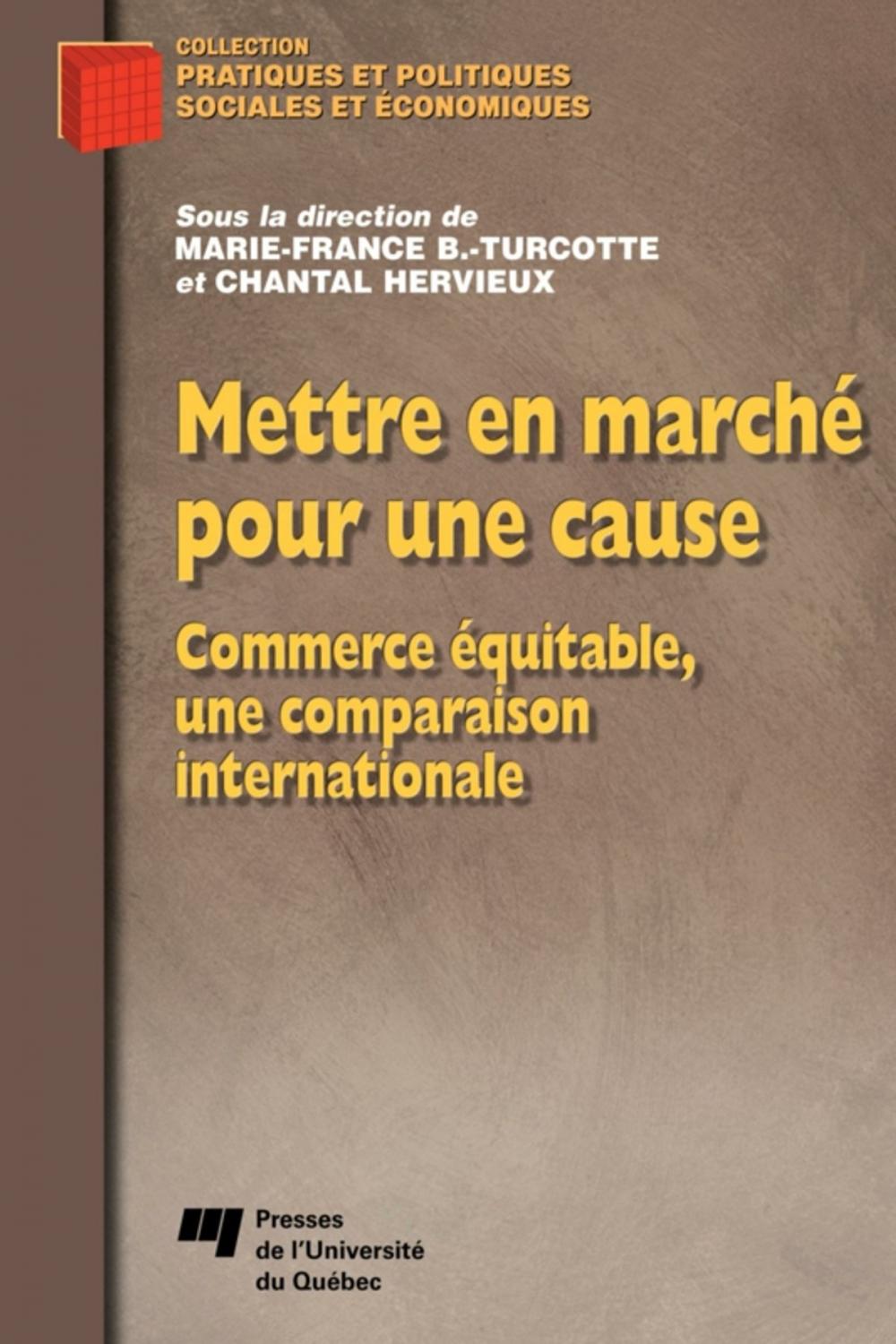 Big bigCover of Mettre en marché pour une cause