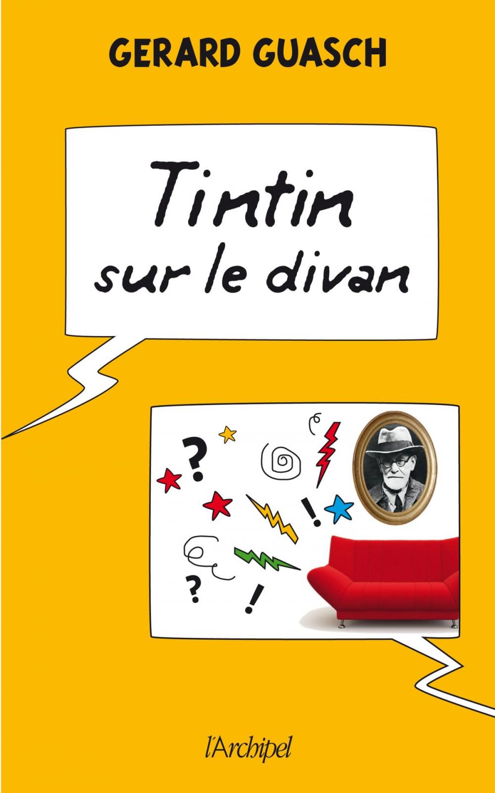 Big bigCover of Tintin sur le divan