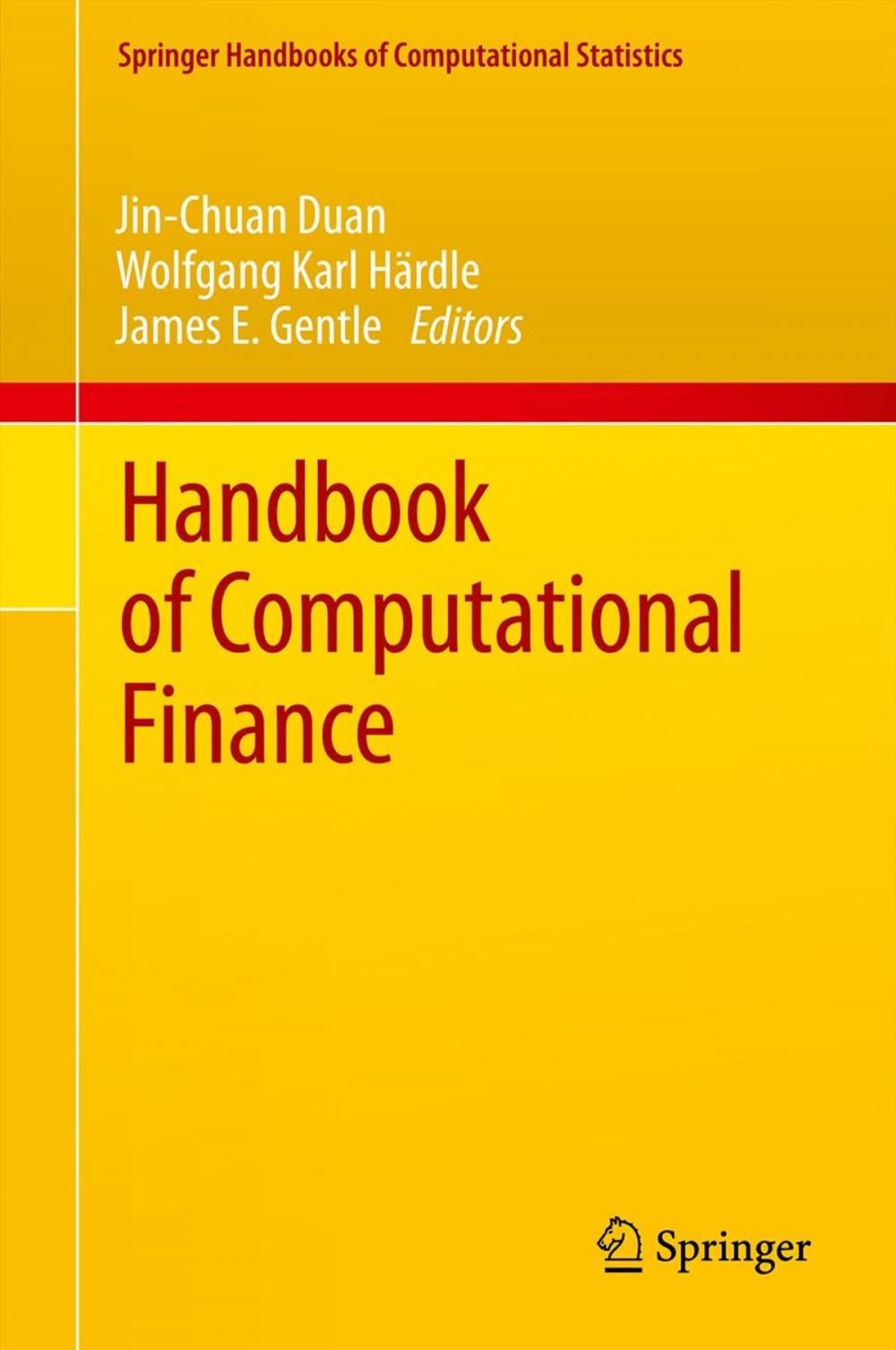 Big bigCover of Handbook of Computational Finance