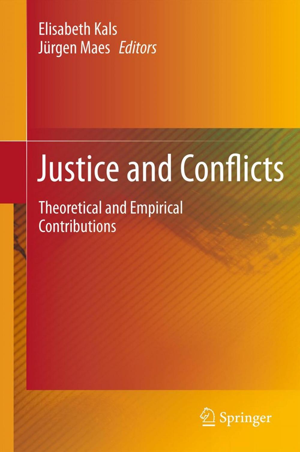 Big bigCover of Justice and Conflicts