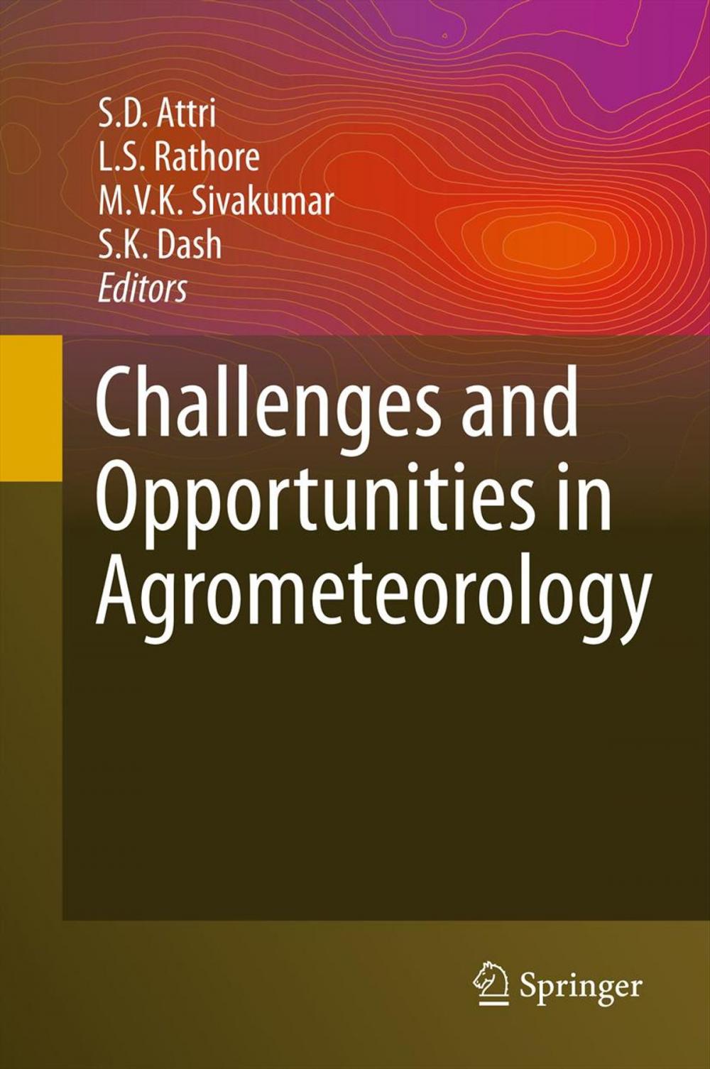 Big bigCover of Challenges and Opportunities in Agrometeorology