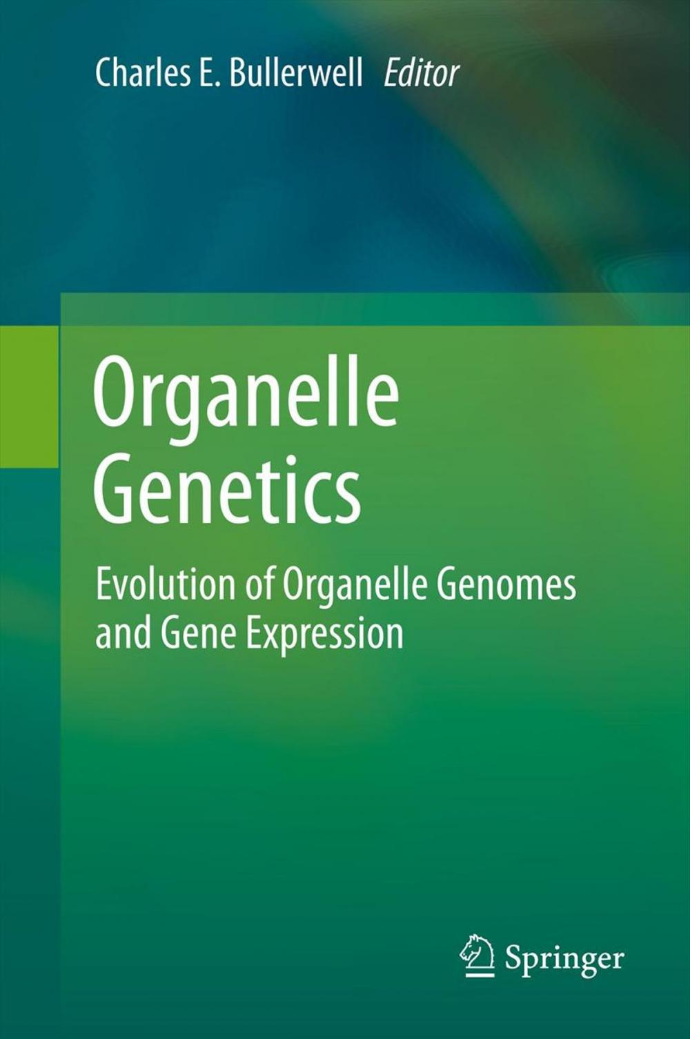 Big bigCover of Organelle Genetics