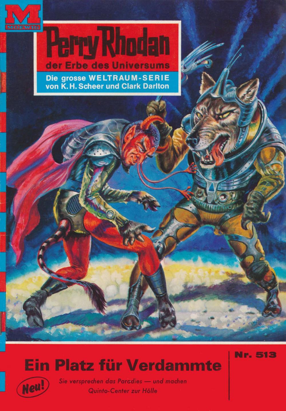 Big bigCover of Perry Rhodan 513: Ein Platz für Verdammte