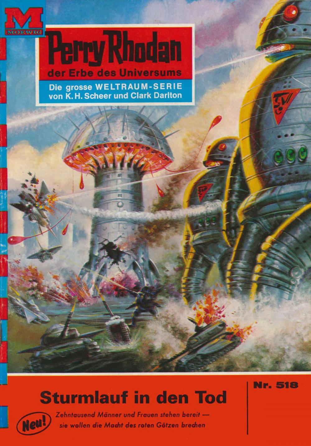 Big bigCover of Perry Rhodan 518: Sturmlauf in den Tod