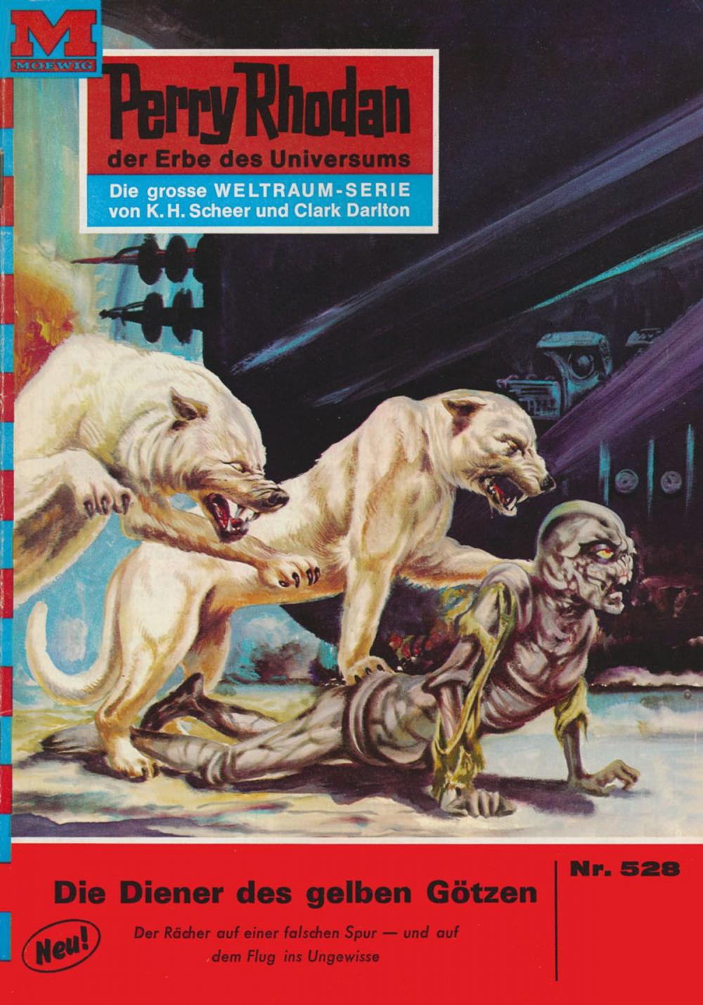 Big bigCover of Perry Rhodan 528: Die Diener der gelben Götzen