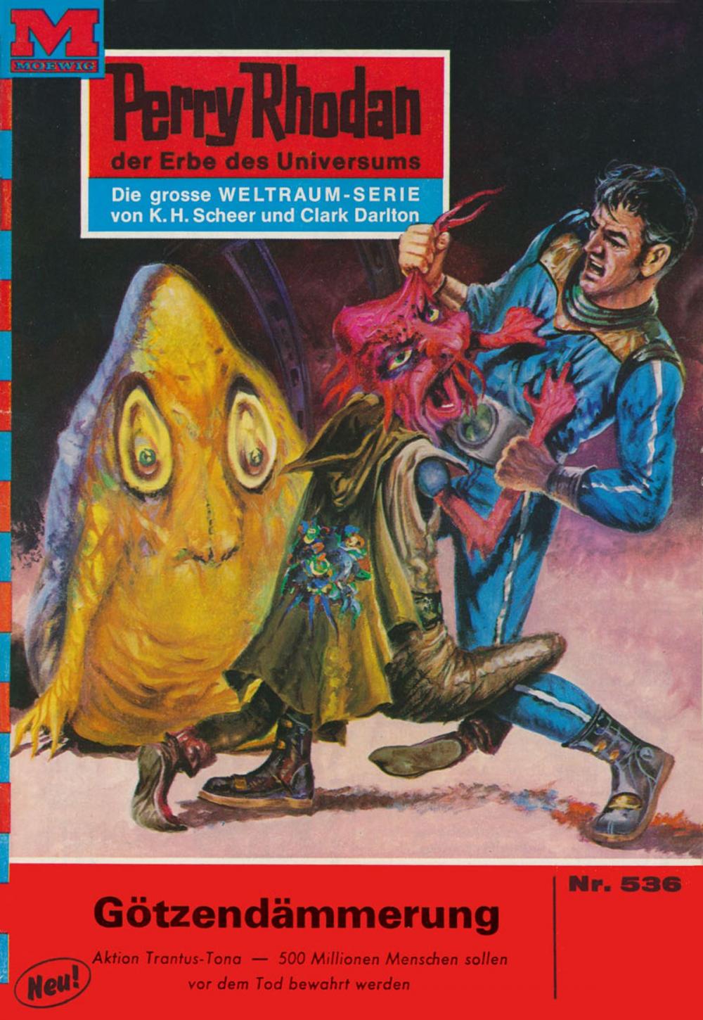 Big bigCover of Perry Rhodan 536: Götzendämmerung