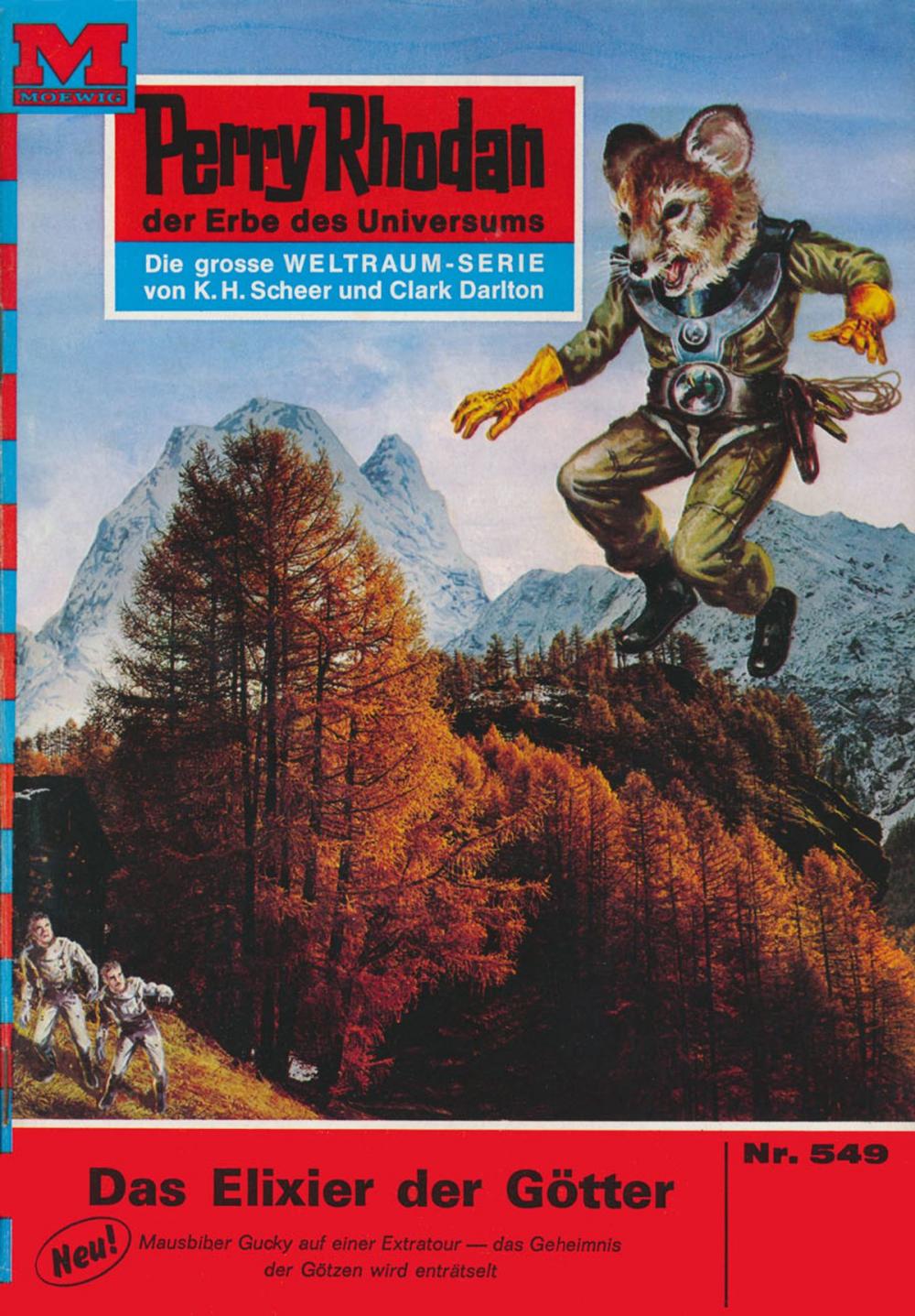 Big bigCover of Perry Rhodan 549: Das Elixier der Götter