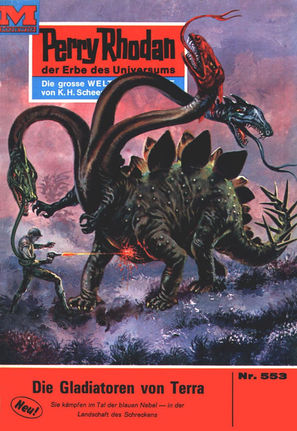 Big bigCover of Perry Rhodan 553: Die Gladiatoren von Terra