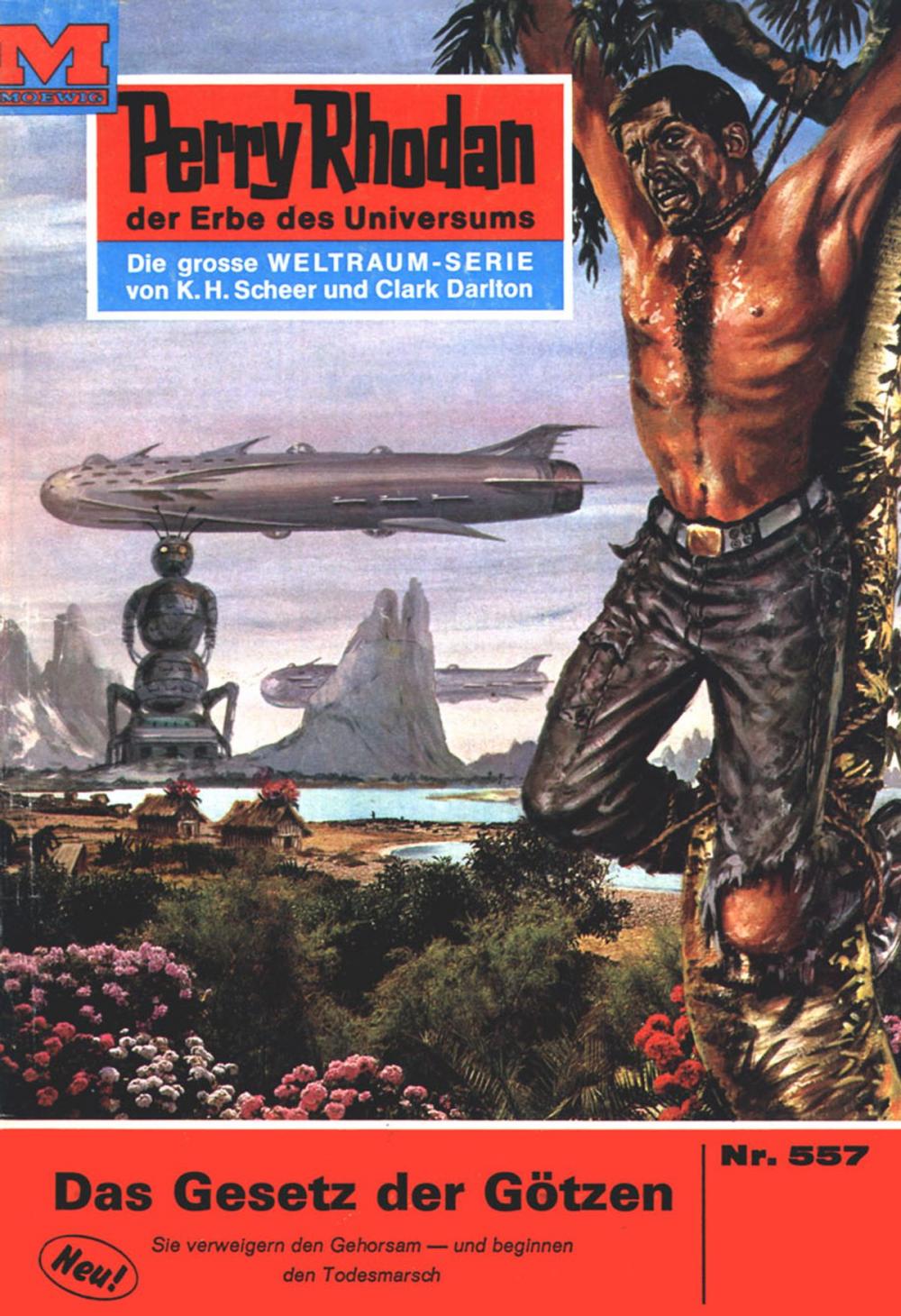 Big bigCover of Perry Rhodan 557: Das Gesetz der Götzen