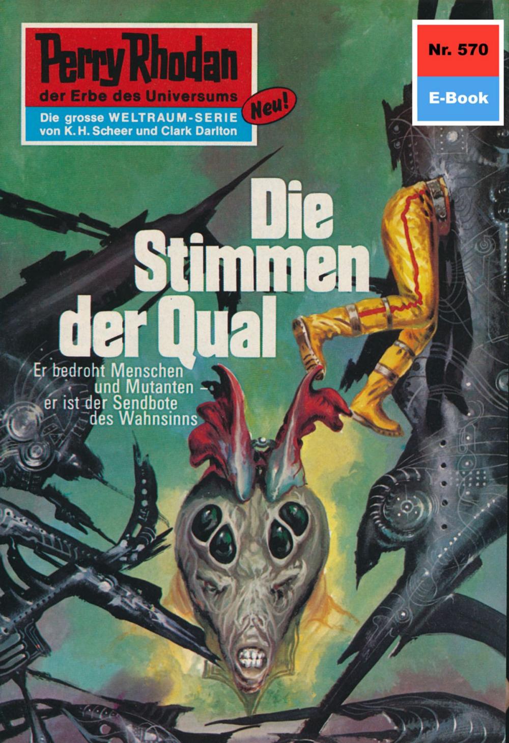 Big bigCover of Perry Rhodan 570: Die Stimmen der Qual