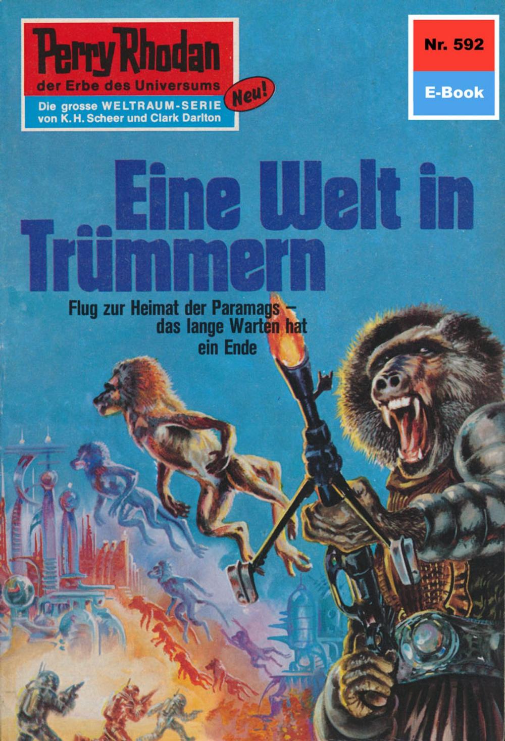 Big bigCover of Perry Rhodan 592: Eine Welt in Trümmern