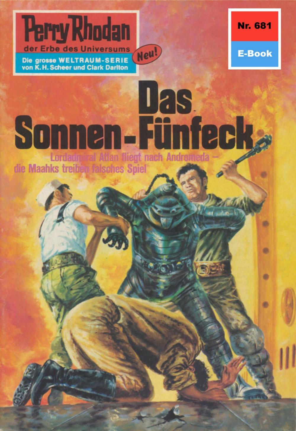 Big bigCover of Perry Rhodan 681: Das Sonnen-Fünfeck