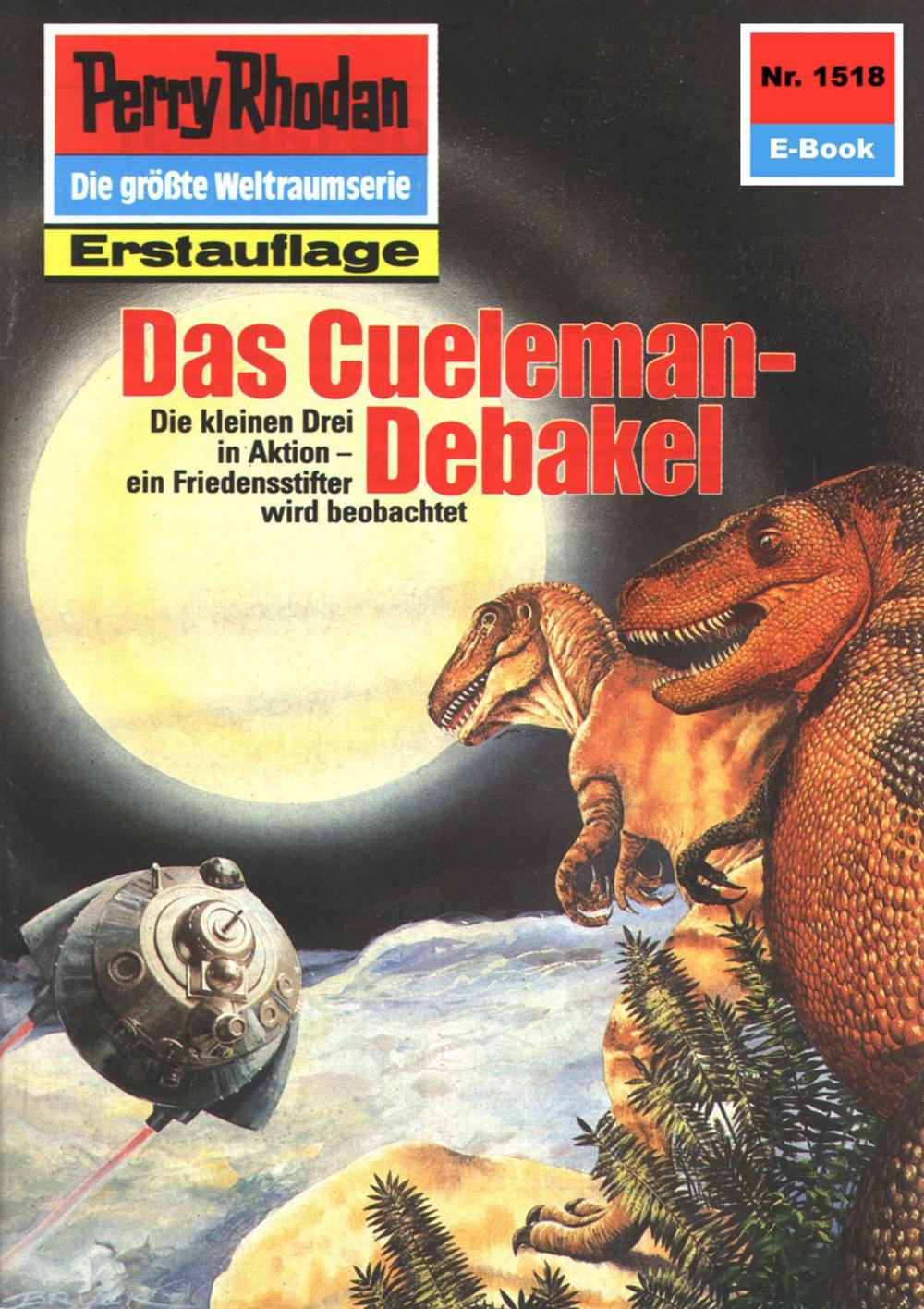 Big bigCover of Perry Rhodan 1518: Das Cueleman-Debakel