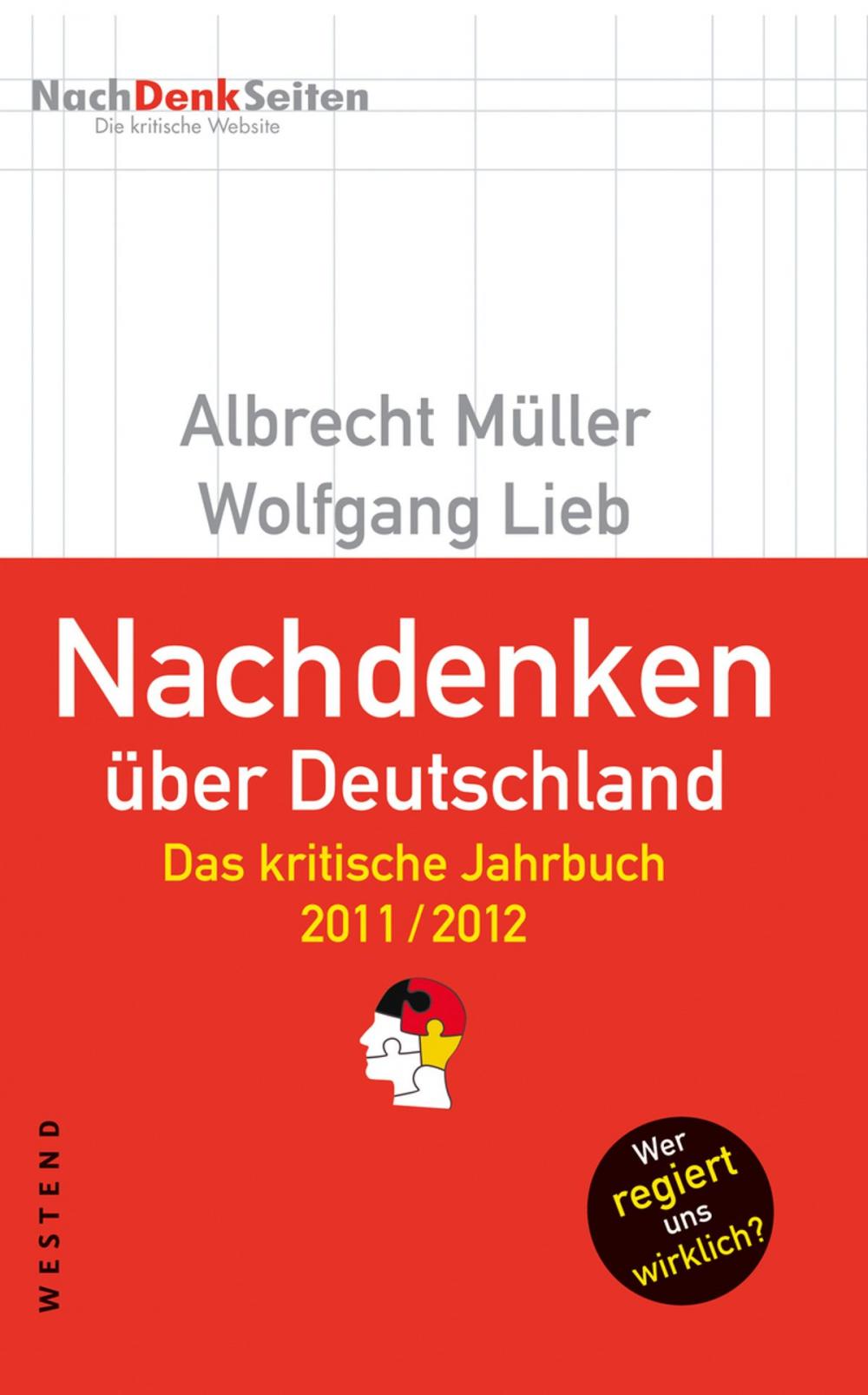 Big bigCover of Nachdenken über Deutschland