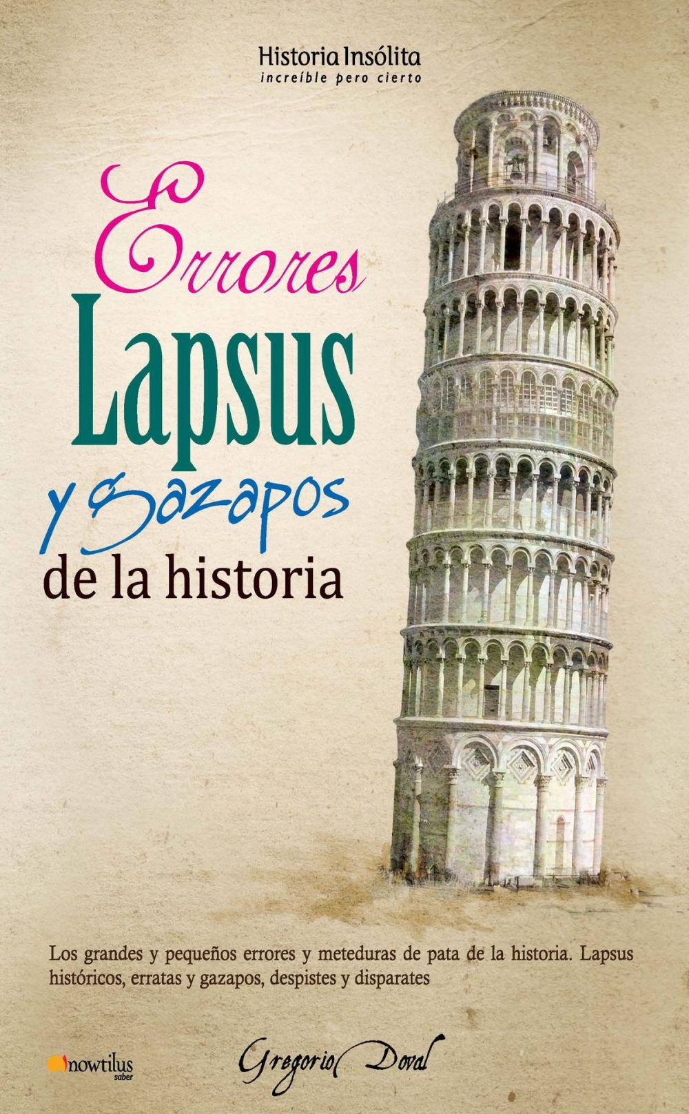 Big bigCover of Errores, lapsus y gazapos de la historia