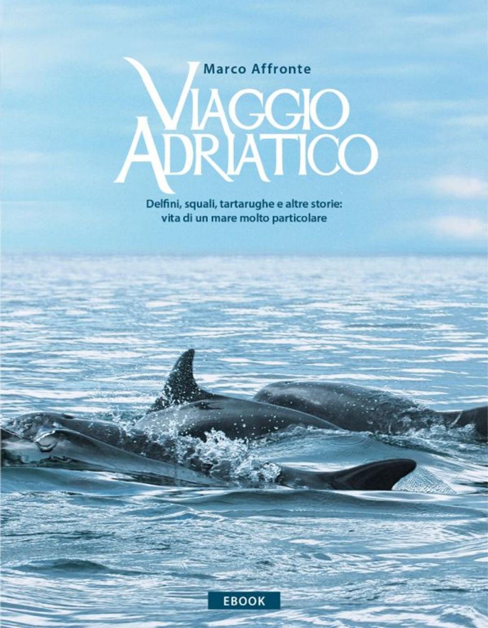 Big bigCover of Viaggio Adriatico. Delfini, squali, tartarughe e altre storie: vita di un mare molto particolare.