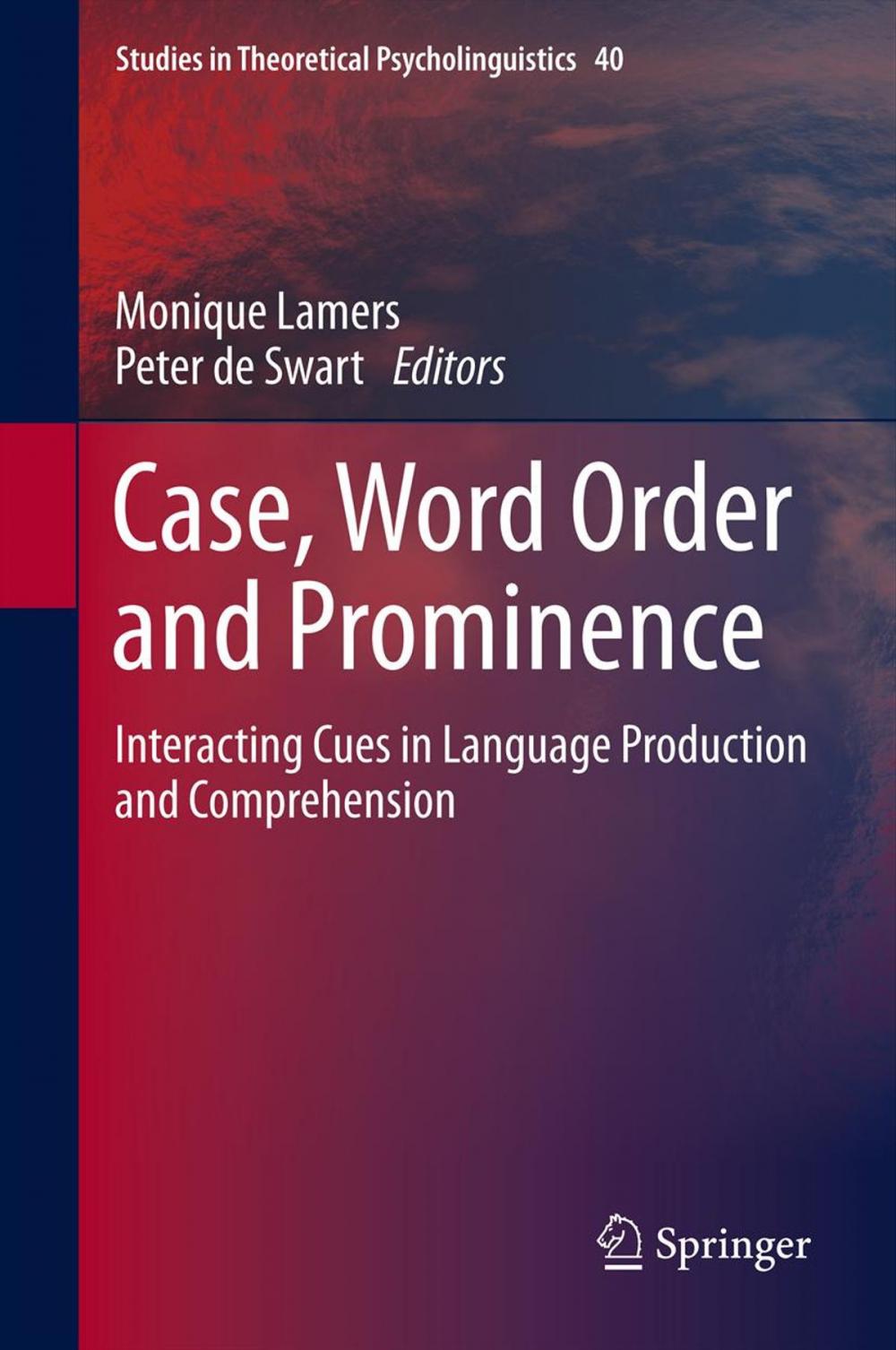 Big bigCover of Case, Word Order and Prominence