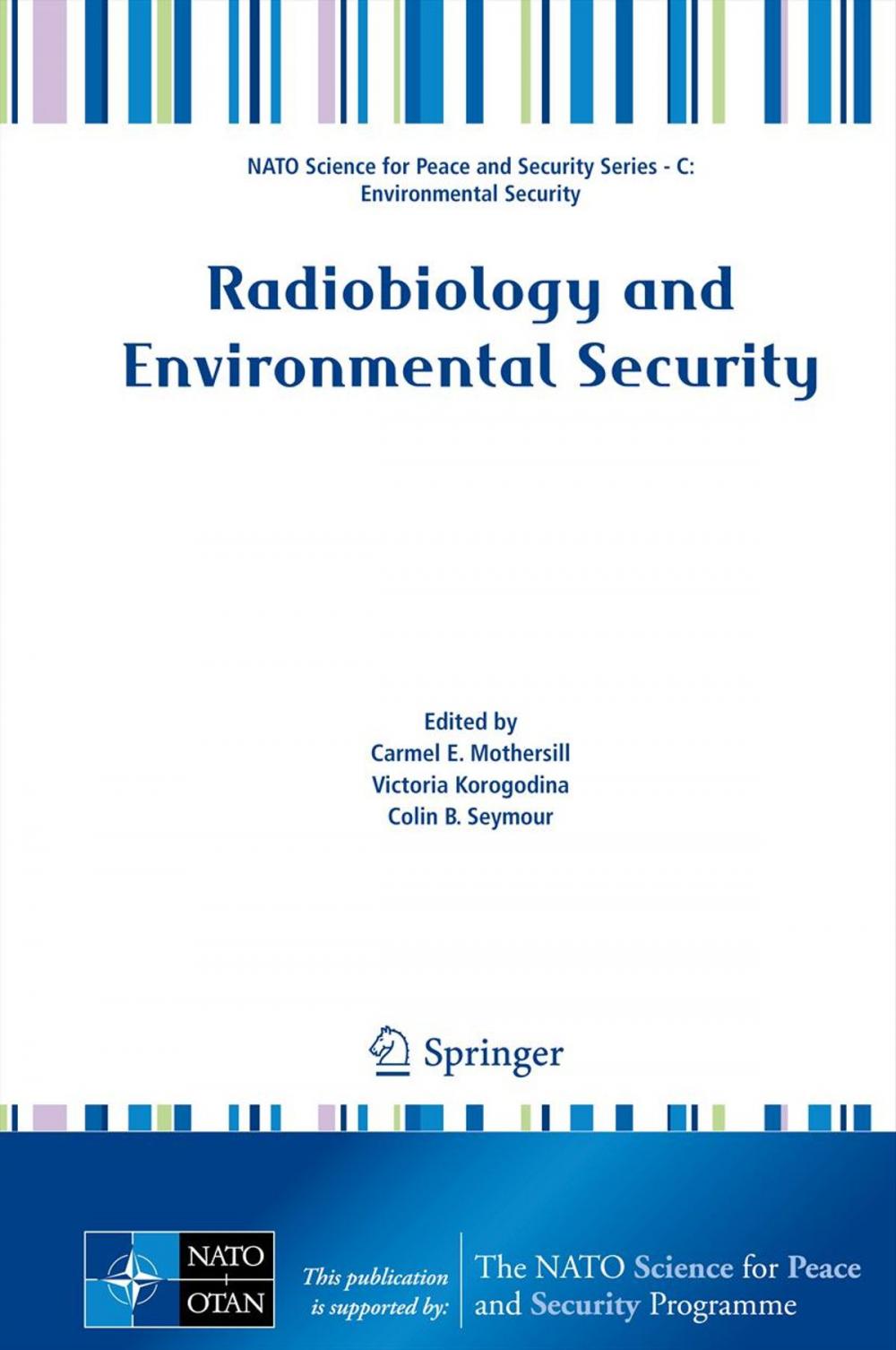 Big bigCover of Radiobiology and Environmental Security