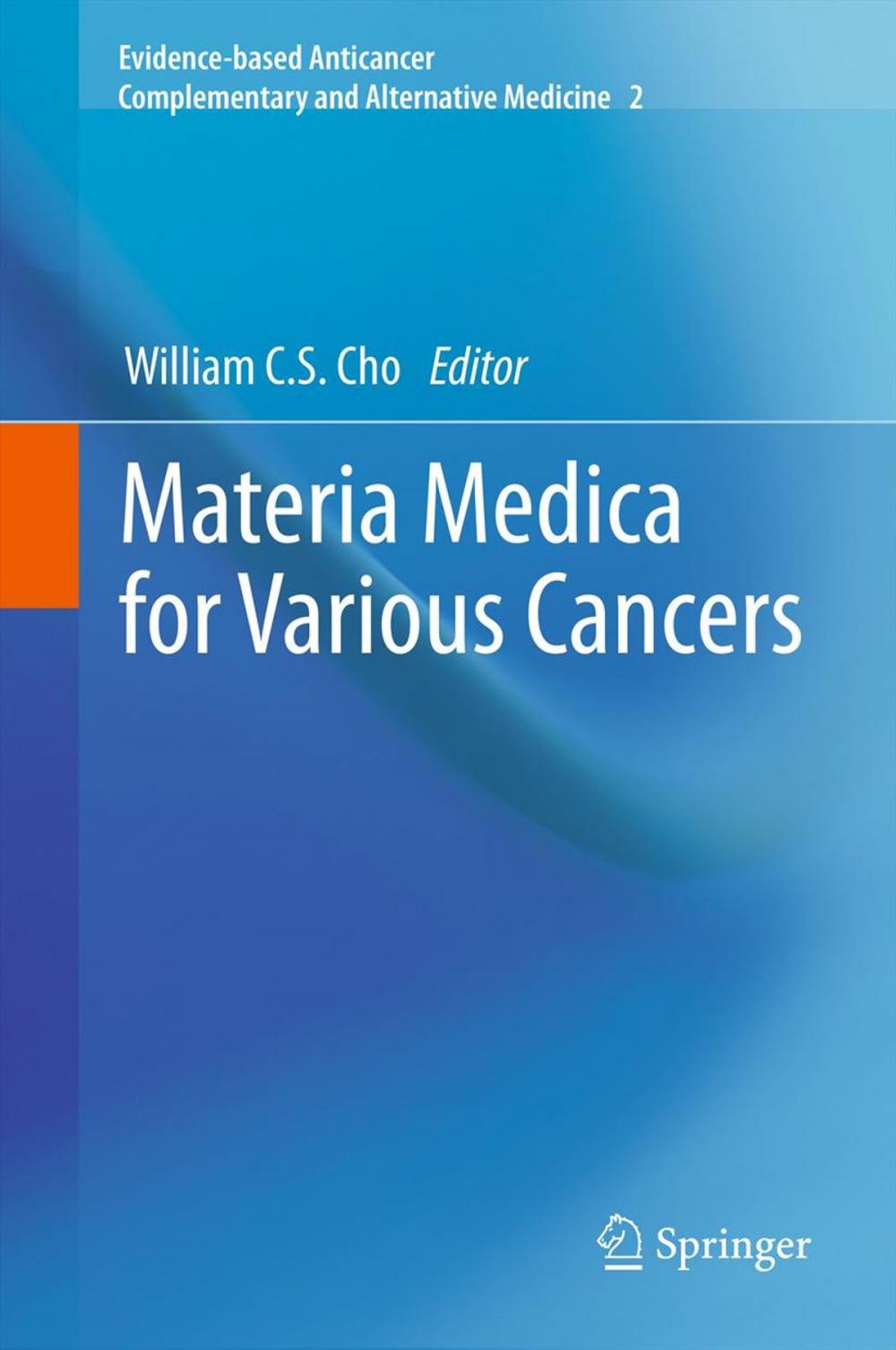 Big bigCover of Materia Medica for Various Cancers