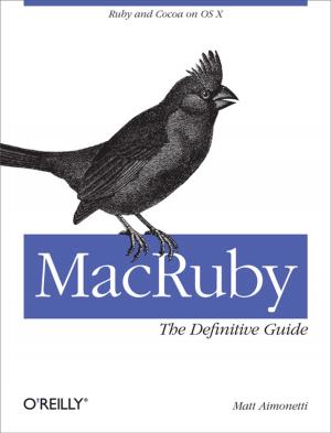 Cover of the book MacRuby: The Definitive Guide by Chris Seibold