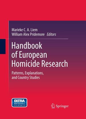 Cover of the book Handbook of European Homicide Research by W. Futterweit