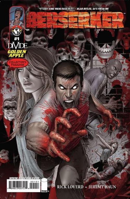 Cover of the book Berserker #1 (of 6) by Rick Loverd, Jeremy Haun, Dave McCaig, Troy Peteri, Rob Levin, Dale Keown, Top Cow