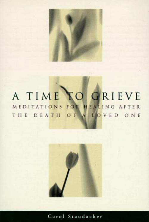 Cover of the book A Time to Grieve by Carol Staudacher, HarperOne