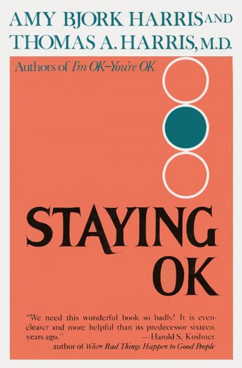 Cover of the book Staying O.K. by Amy Harris, Thomas A. Harris, Harper