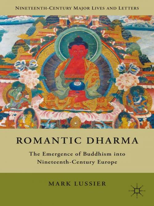 Cover of the book Romantic Dharma by M. Lussier, Palgrave Macmillan US