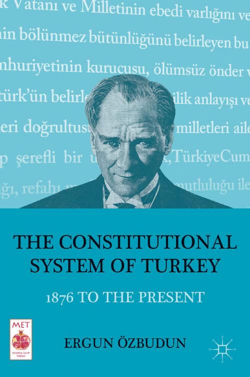 Cover of the book The Constitutional System of Turkey by E. Özbudun, Palgrave Macmillan US