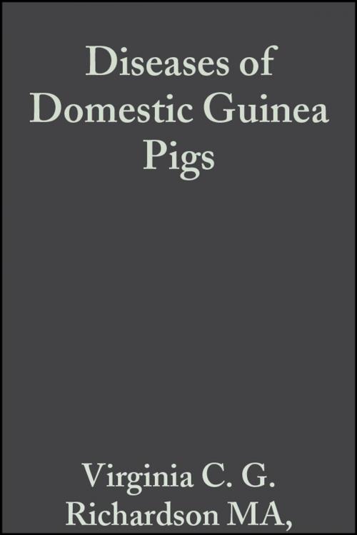 Cover of the book Diseases of Domestic Guinea Pigs by Virginia C. G. Richardson, Wiley